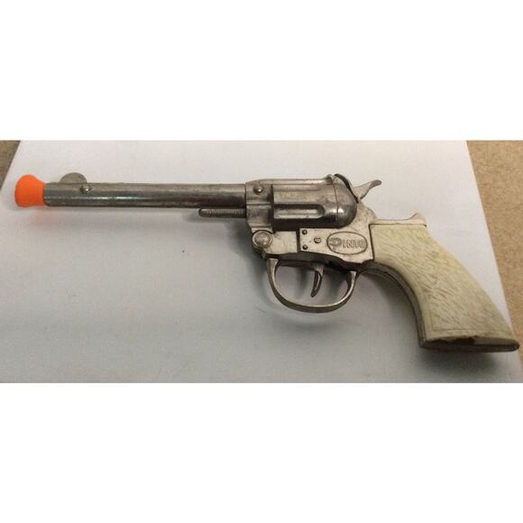 VINTAGE 1960s HALCO PINTO TOY CAP GUN COWBOY WILD WEST - Picture 1 of 11